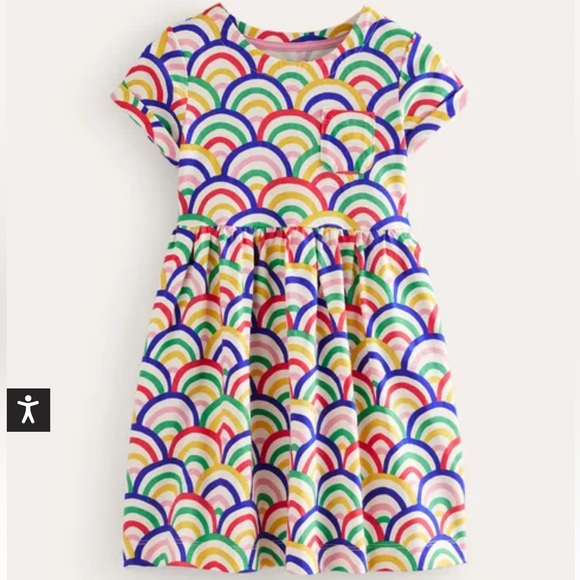 Mini Boden Other - Mini Boden Fun Jersey Dress 6-7y
